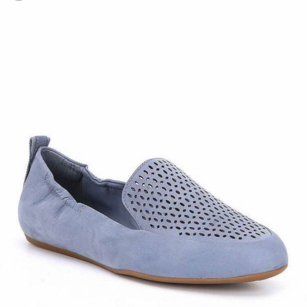 Nurture Vite Perforated Loafers - Oasis Blue